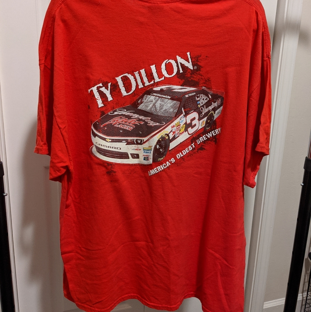Nascar Ty Dillon Yuengling beer tee